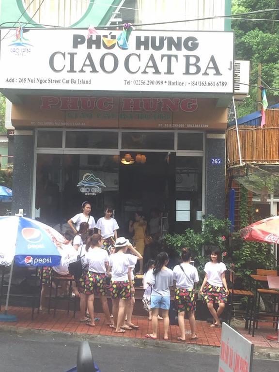 Ciao Cat Ba Hotel Chan Chau Exterior foto